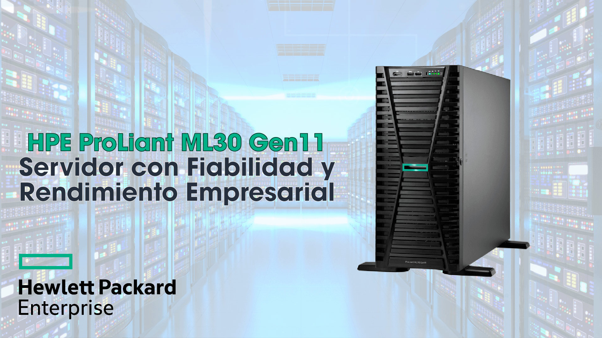 Servidores HPE – ProLiant Gen11 – seguridad y eficiencia para el entorno híbrido
