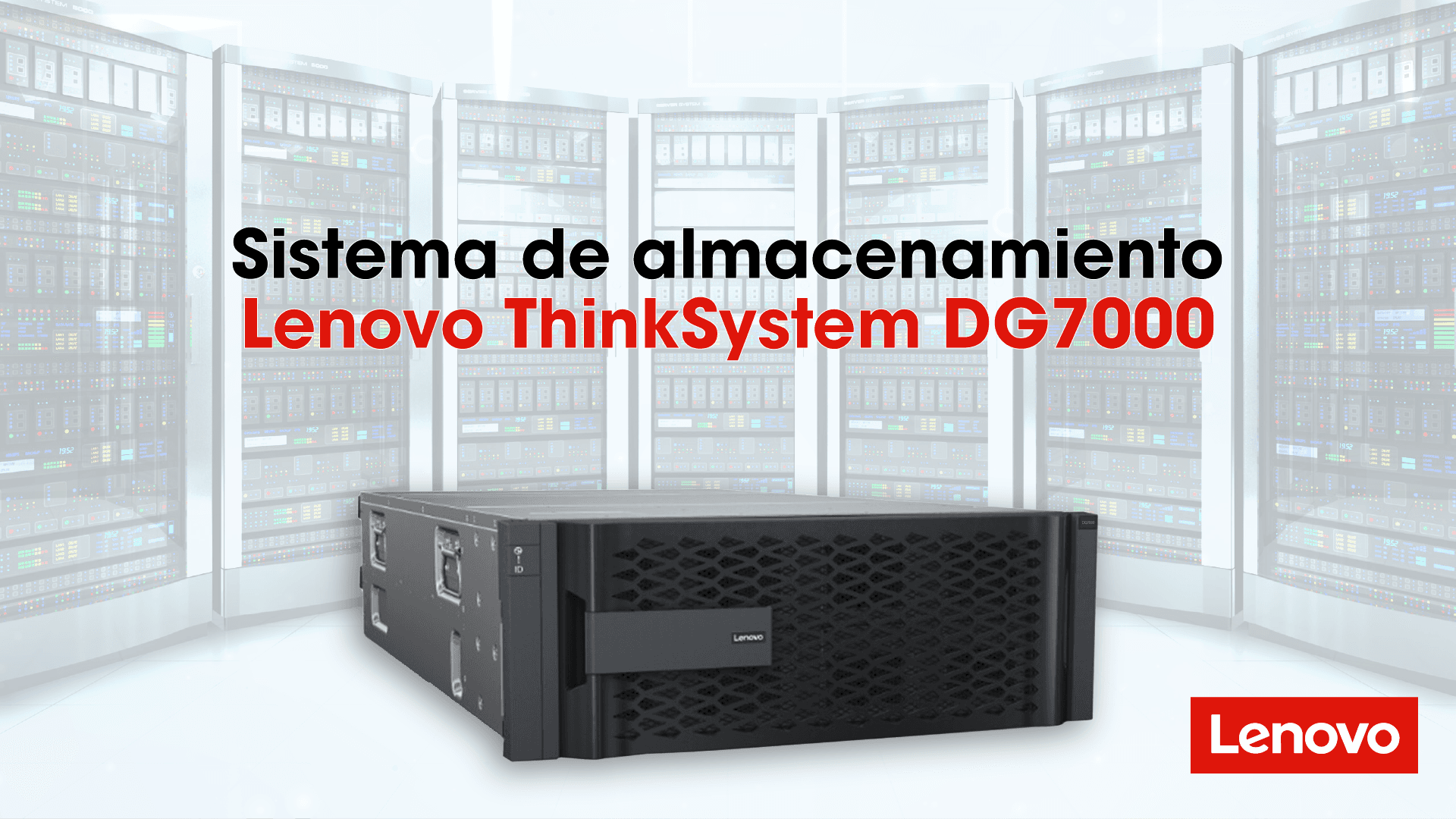 Sisttema de almacenamiento Lenovo ThinkSystem DG7000