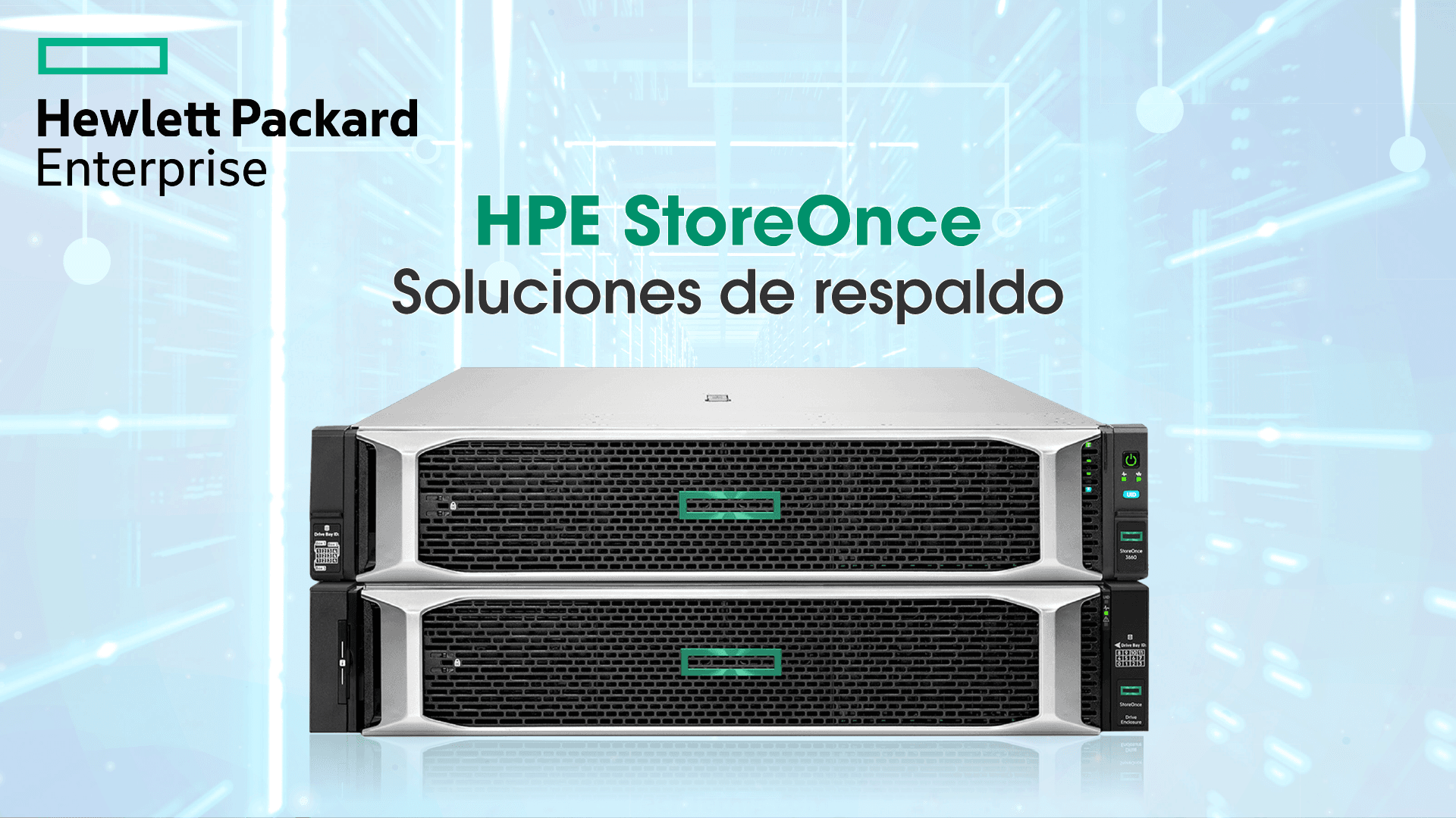 HPE StoreOnce – Soluciones de respaldo