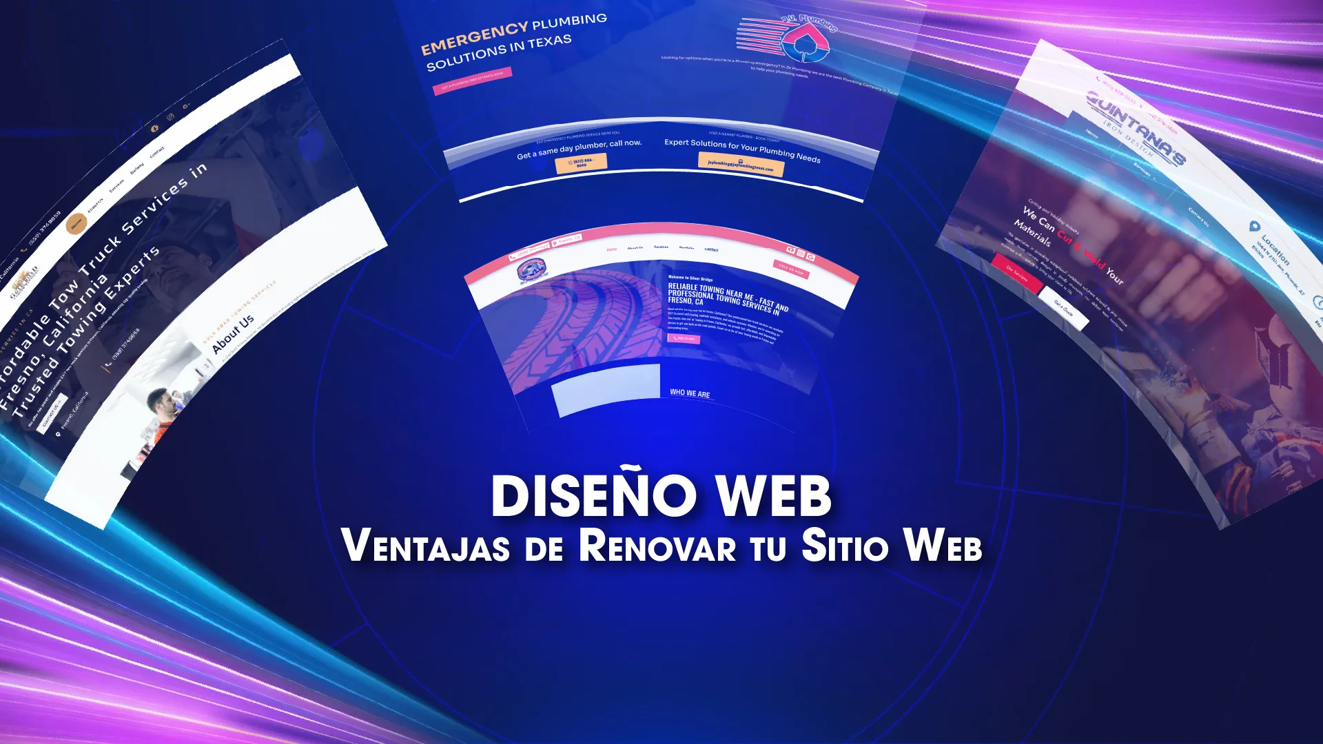 Diseño web - Renovación de sitio web
