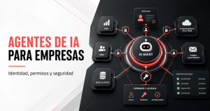 Agentes de IA para empresas con control de identidades, permisos y acceso a datos